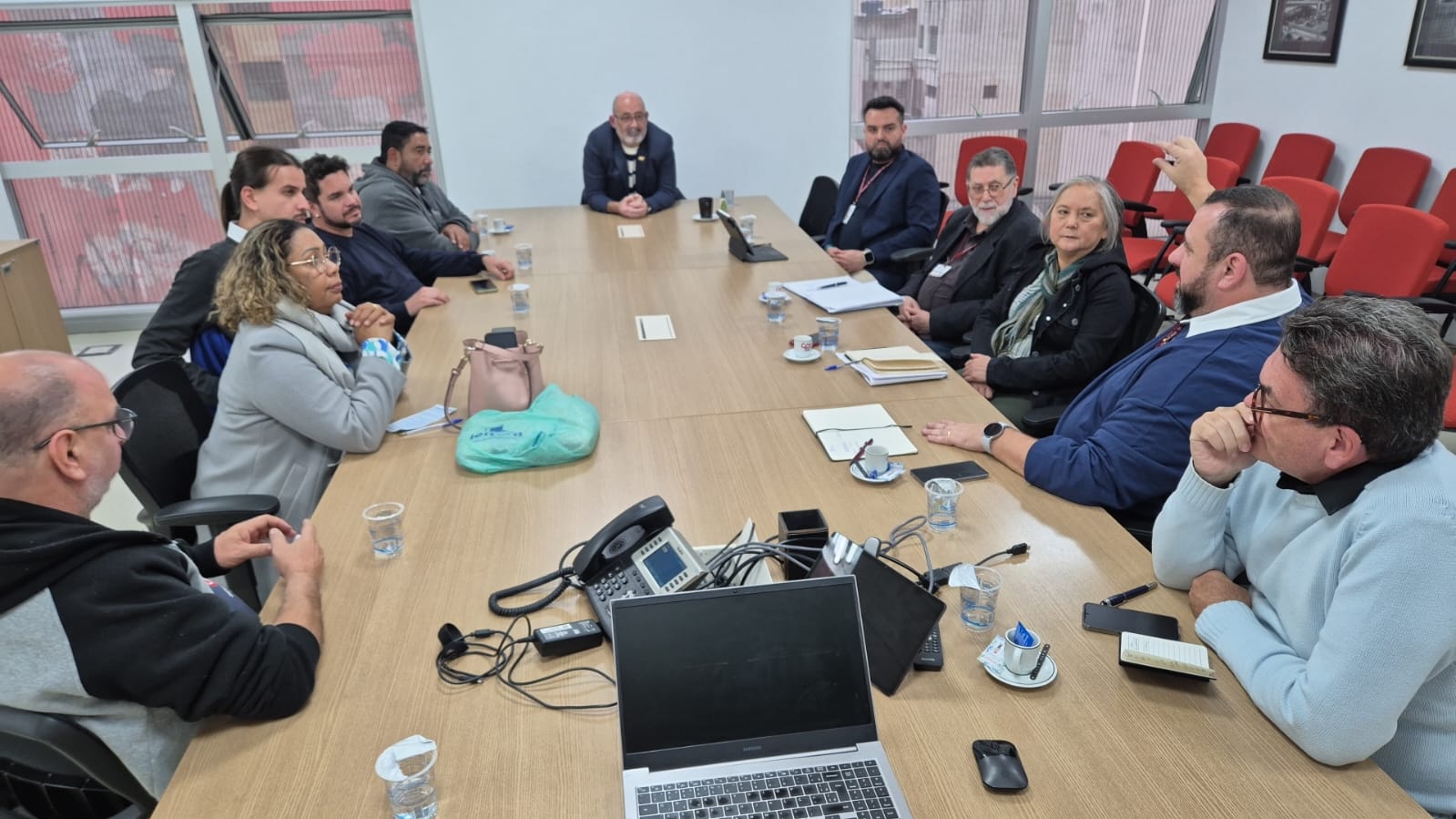 Sinteps recebido pelo diretor-superintendente